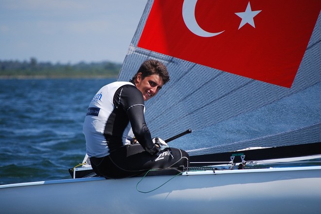 Cem Gozen - Finn Silver Cup 2012 day 1 © Finn Class http://www.finnclass.org